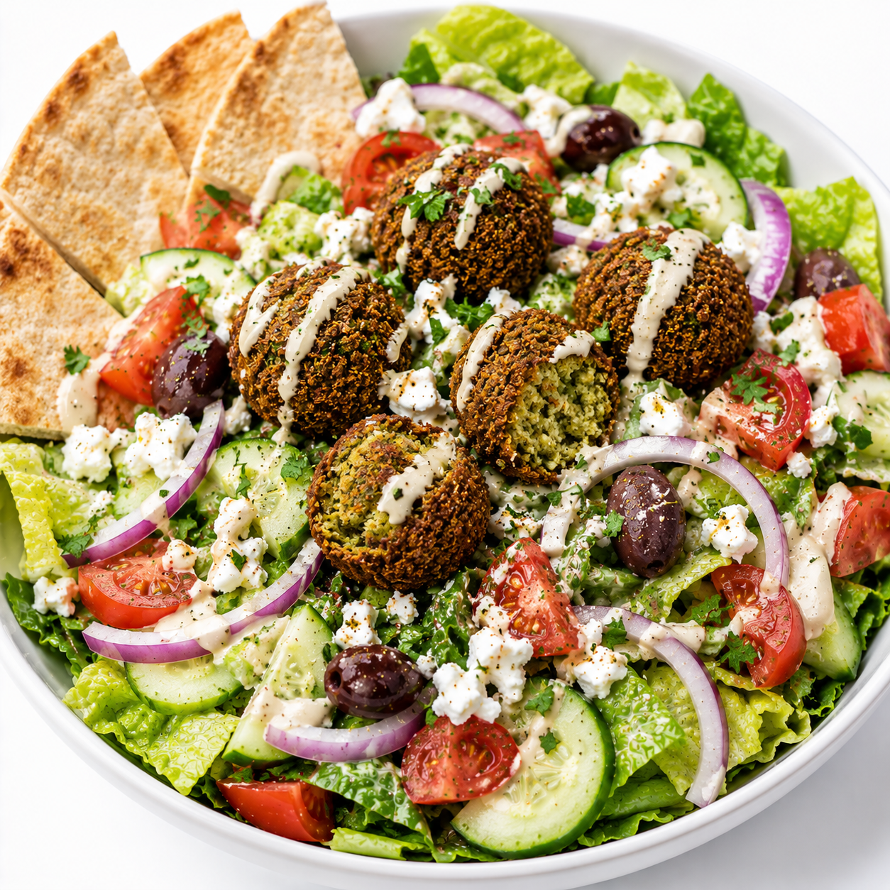 Falafel in Pita (Full)