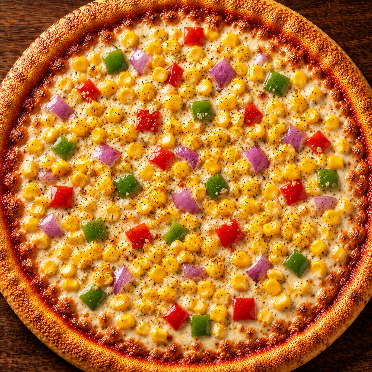 Sweet Corn Pizza